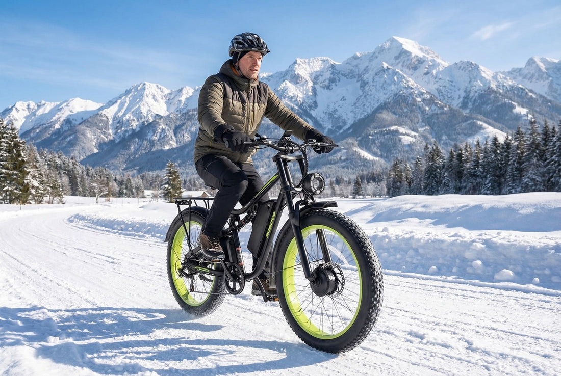 Roadvo 500W Dual Motor Mountain E-Bike – High-Torque All-Terrain Electric MTB for US Trails