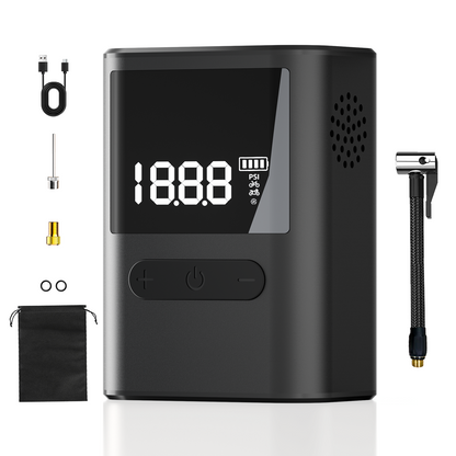 Roadvo Mini Electric Bike Pump