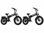 20" Fat Tire Folding 2 E-Bike