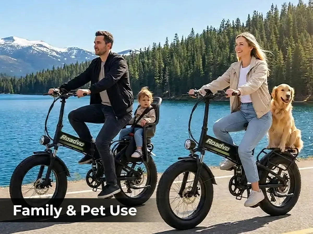 20" Fat Tire Folding 2 E-Bike