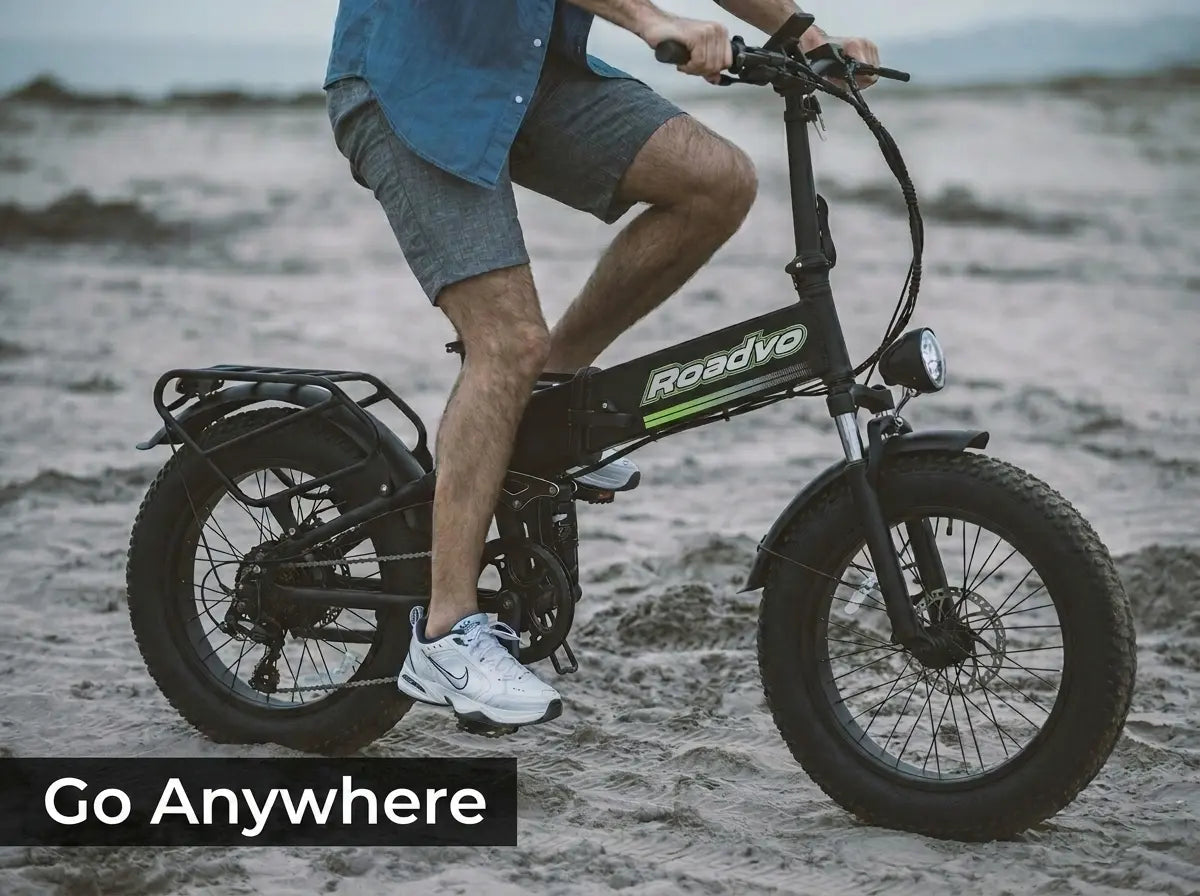 20" Fat Tire Folding 2 E-Bike