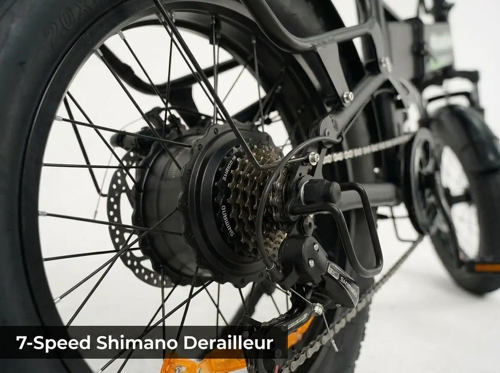 20" Fat Tire Folding 2 E-Bike