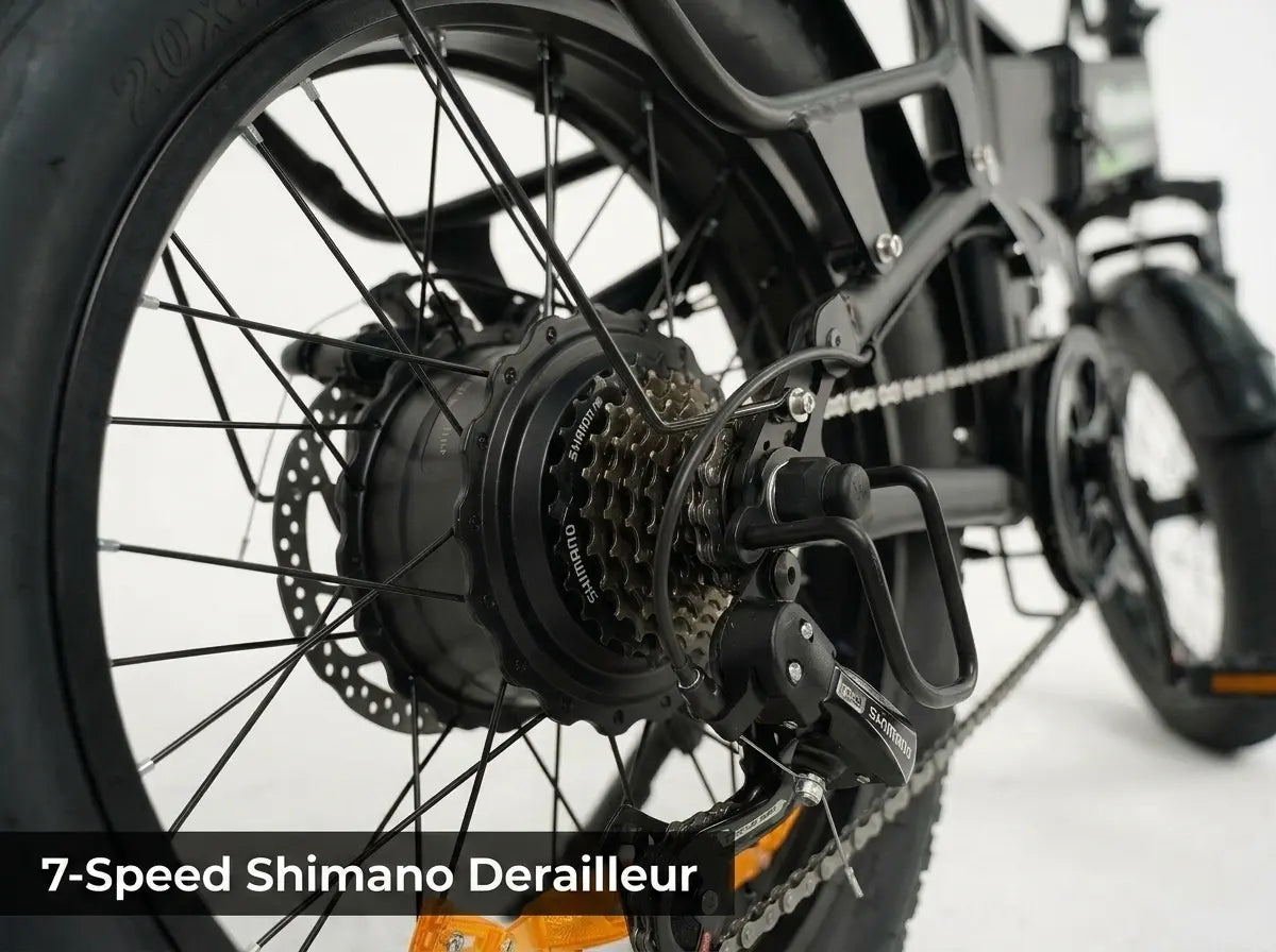 20" Fat Tire Folding E-Bike